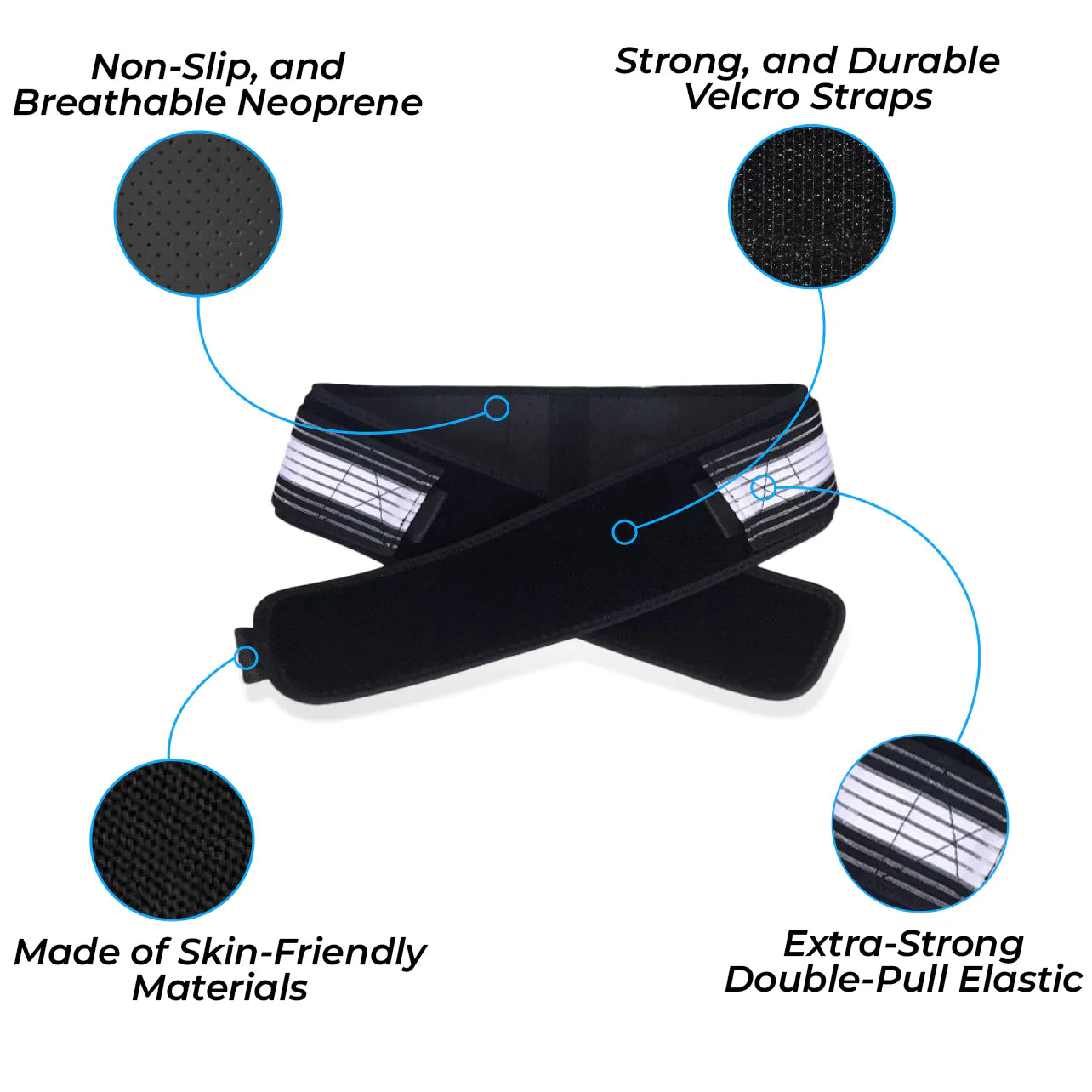 Dolphin Health Care™ Belt 2.0: Doctor-Backed Support, 2X Stronger Velcro