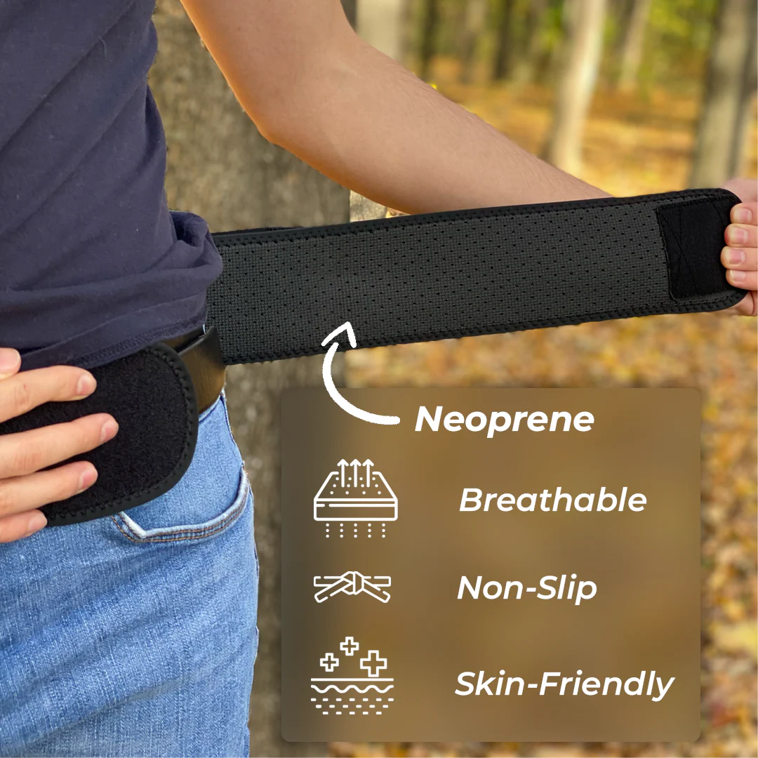 Dolphin Health Care™ Belt 2.0: Doctor-Backed Support, 2X Stronger Velcro