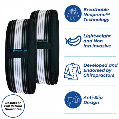 Dolphin Health Care™ Belt 2.0: Doctor-Backed Support, 2X Stronger Velcro